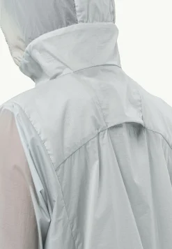 Jack Wolfskin Lifestyle|Vestes Coupe-Vent-Wanderjahr Jkt W Cool Grey