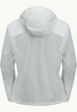 Jack Wolfskin Lifestyle|Vestes Coupe-Vent-Wanderjahr Jkt W Cool Grey