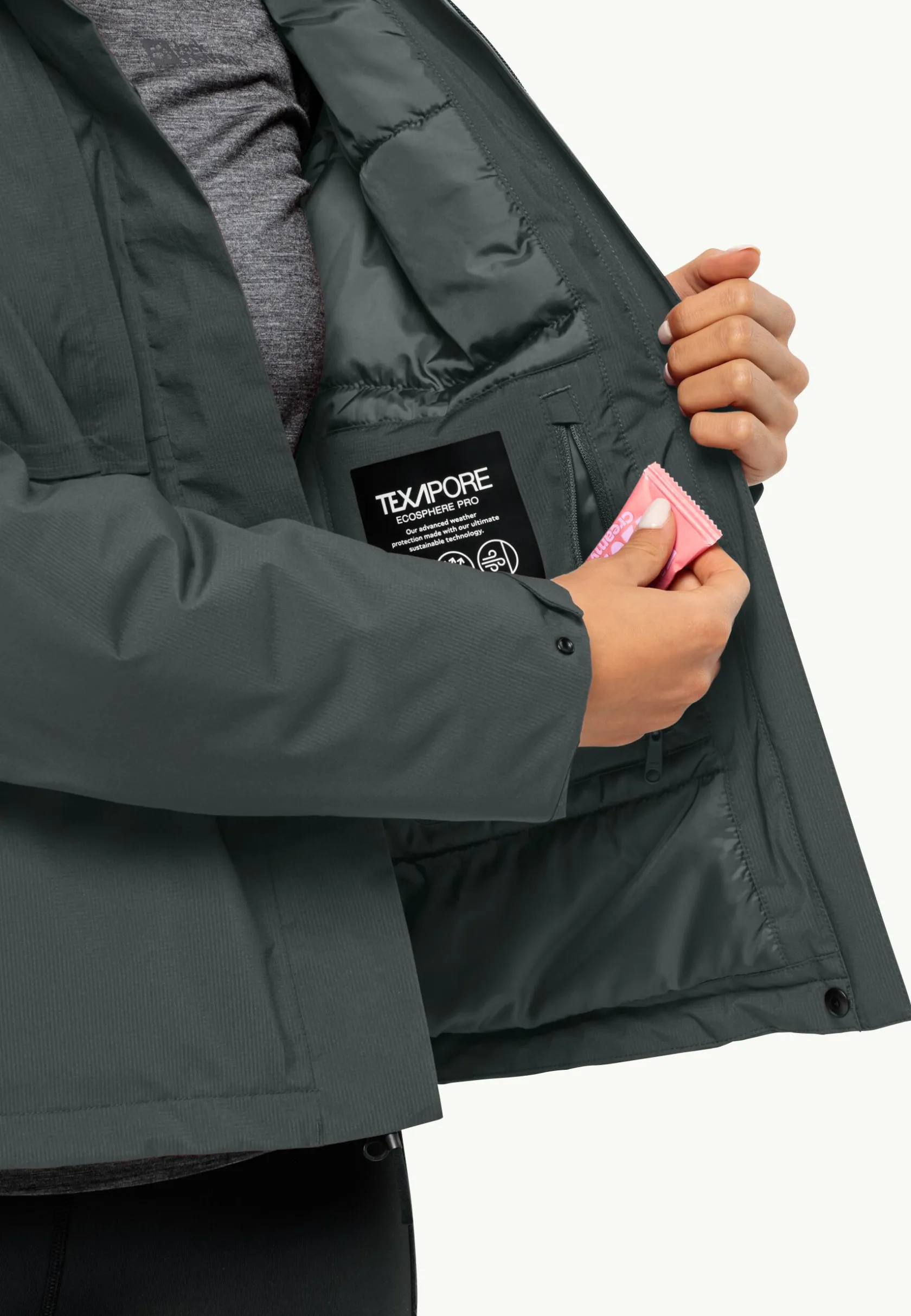 Jack Wolfskin Lifestyle|Vestes Intermédiaires-Wandermood Jkt W