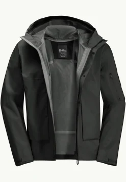 Jack Wolfskin Lifestyle|Vestes Intermédiaires-Wandermood 3l Jkt M