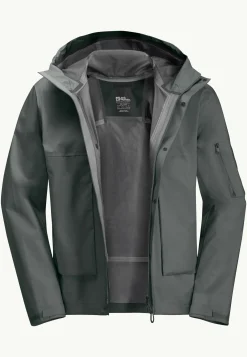 Jack Wolfskin Lifestyle|Vestes Intermédiaires-Wandermood 3l Jkt M