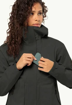Jack Wolfskin Lifestyle|Vestes Intermédiaires-Wandermood 3l Jkt W