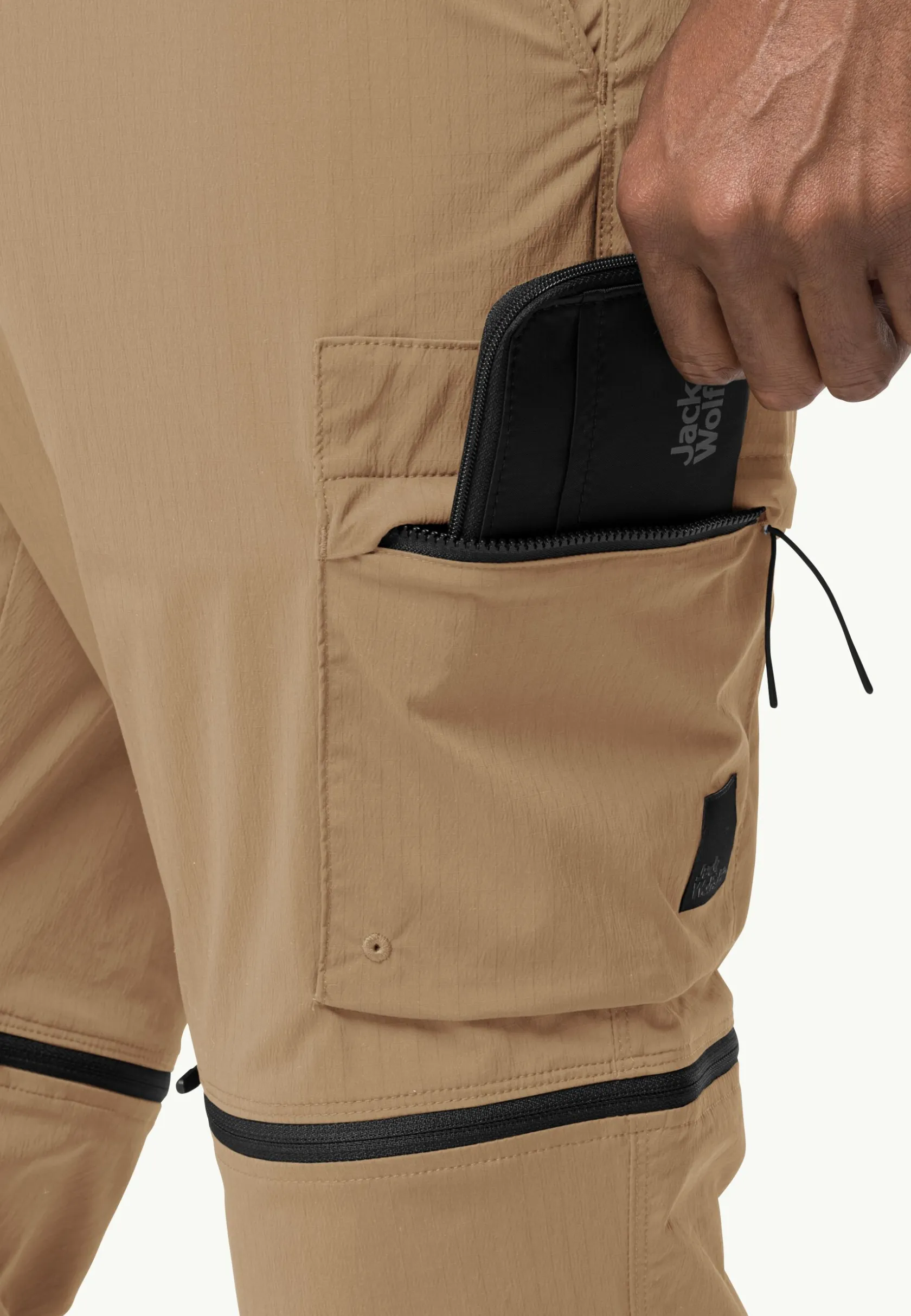 Jack Wolfskin Lifestyle|Pantalon De Loisirs-Wanderthirst Zip Pants M