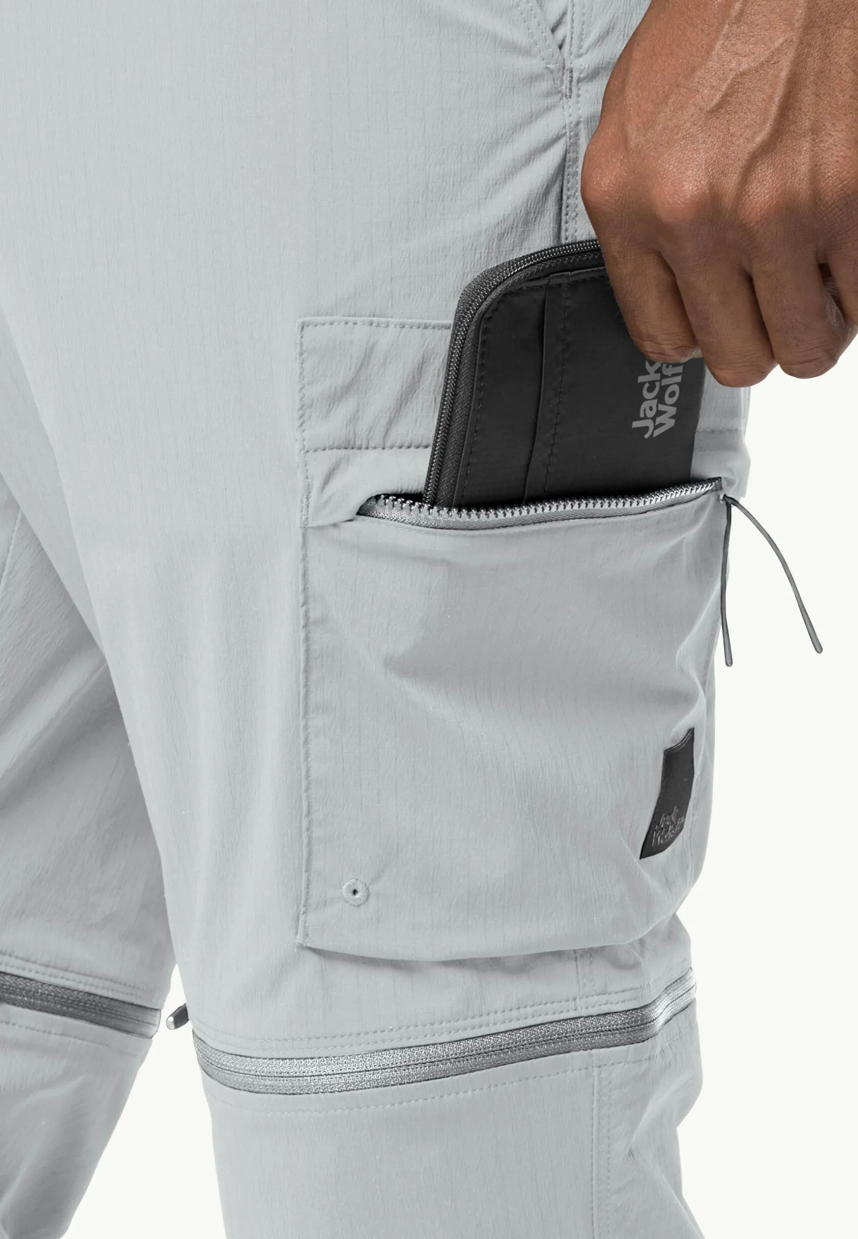 Jack Wolfskin Lifestyle|Pantalon De Loisirs-Wanderthirst Zip Pants M