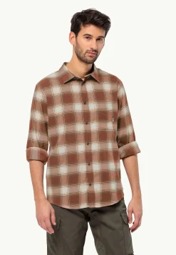 Jack Wolfskin Hauts Techniques|Chemises-Wanderweg Shirt M