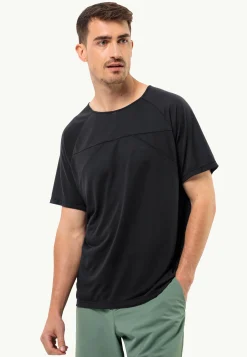 Jack Wolfskin Lifestyle|Hauts Techniques-Wanderword T M granite black