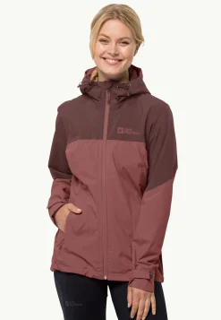 Jack Wolfskin Randonnée|Vestes Intermédiaires-Weiltal 2l Jkt W