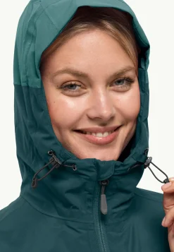 Jack Wolfskin Randonnée|Vestes Intermédiaires-Weiltal 2l Jkt W