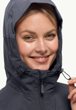 Jack Wolfskin Randonnée|Vestes Intermédiaires-Weiltal 2l Jkt W