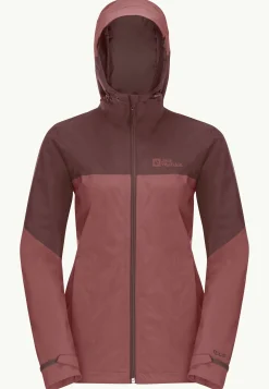 Jack Wolfskin Randonnée|Vestes Intermédiaires-Weiltal 2l Jkt W