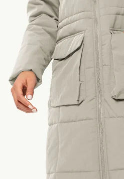 Jack Wolfskin Lifestyle|Vestes Intermédiaires-White Frost Parka W