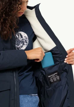 Jack Wolfskin Lifestyle|Vestes Intermédiaires-White Frost Parka W