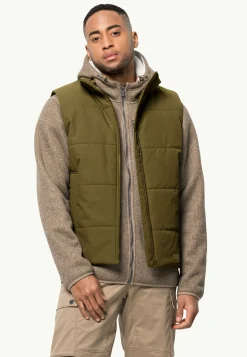 Jack Wolfskin Lifestyle|Vestes Intermédiaires-White Frost Vest M