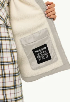 Jack Wolfskin Lifestyle|Couches Intermédiaires & Vestes En Polaire-White Frost Vest W