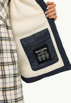 Jack Wolfskin Lifestyle|Couches Intermédiaires & Vestes En Polaire-White Frost Vest W