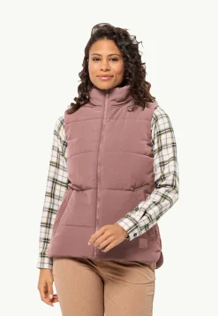 Jack Wolfskin Lifestyle|Couches Intermédiaires & Vestes En Polaire-White Frost Vest W