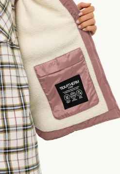 Jack Wolfskin Lifestyle|Couches Intermédiaires & Vestes En Polaire-White Frost Vest W