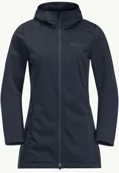 Jack Wolfskin Randonnée|Vestes Coupe-Vent-Windhain Coat W