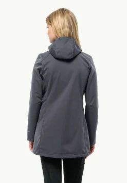 Jack Wolfskin Randonnée|Vestes Coupe-Vent-Windhain Coat W