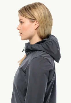 Jack Wolfskin Randonnée|Vestes Coupe-Vent-Windhain Coat W