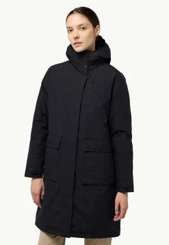 Jack Wolfskin Vestes D'Isolation|Vestes D'Hiver-Wintertor Coat W Rds black