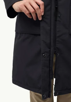 Jack Wolfskin Vestes D'Isolation|Vestes D'Hiver-Wintertor Coat W Rds black