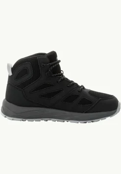 Jack Wolfskin Sneakers De Plein Air|Chaussures D'Hiver-Woodland 2 Texapore Mid K