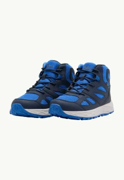 Jack Wolfskin Sneakers De Plein Air|Chaussures D'Hiver-Woodland 2 Texapore Mid K