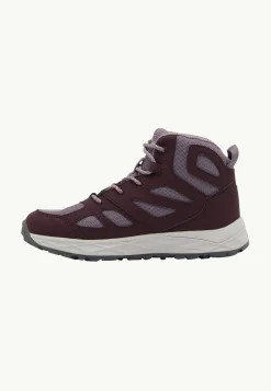 Jack Wolfskin Sneakers De Plein Air|Chaussures D'Hiver-Woodland 2 Texapore Mid K