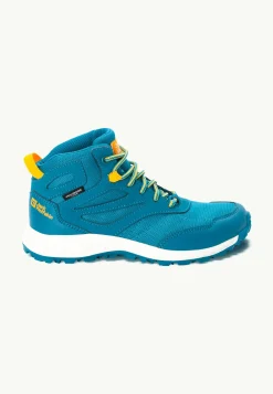Jack Wolfskin Sneakers De Plein Air|Chaussures D'Hiver-Woodland Texapore Mid K