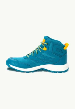 Jack Wolfskin Sneakers De Plein Air|Chaussures D'Hiver-Woodland Texapore Mid K