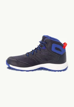 Jack Wolfskin Sneakers De Plein Air|Chaussures D'Hiver-Woodland Texapore Mid K