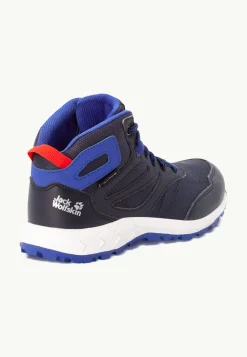 Jack Wolfskin Sneakers De Plein Air|Chaussures D'Hiver-Woodland Texapore Mid K