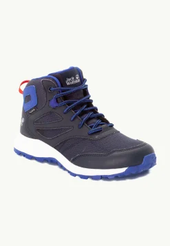 Jack Wolfskin Sneakers De Plein Air|Chaussures D'Hiver-Woodland Texapore Mid K
