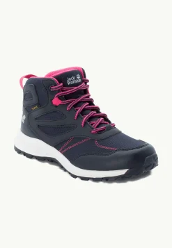 Jack Wolfskin Sneakers De Plein Air|Chaussures D'Hiver-Woodland Texapore Mid K