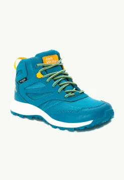 Jack Wolfskin Sneakers De Plein Air|Chaussures D'Hiver-Woodland Texapore Mid K