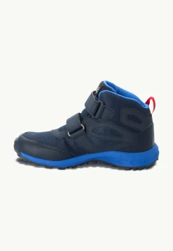 Jack Wolfskin Sneakers De Plein Air|Chaussures D'Hiver-Woodland Texapore Mid Vc K