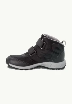Jack Wolfskin Sneakers De Plein Air|Chaussures D'Hiver-Woodland Texapore Mid Vc K