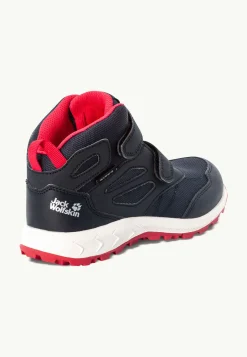 Jack Wolfskin Sneakers De Plein Air|Chaussures D'Hiver-Woodland Texapore Mid Vc K